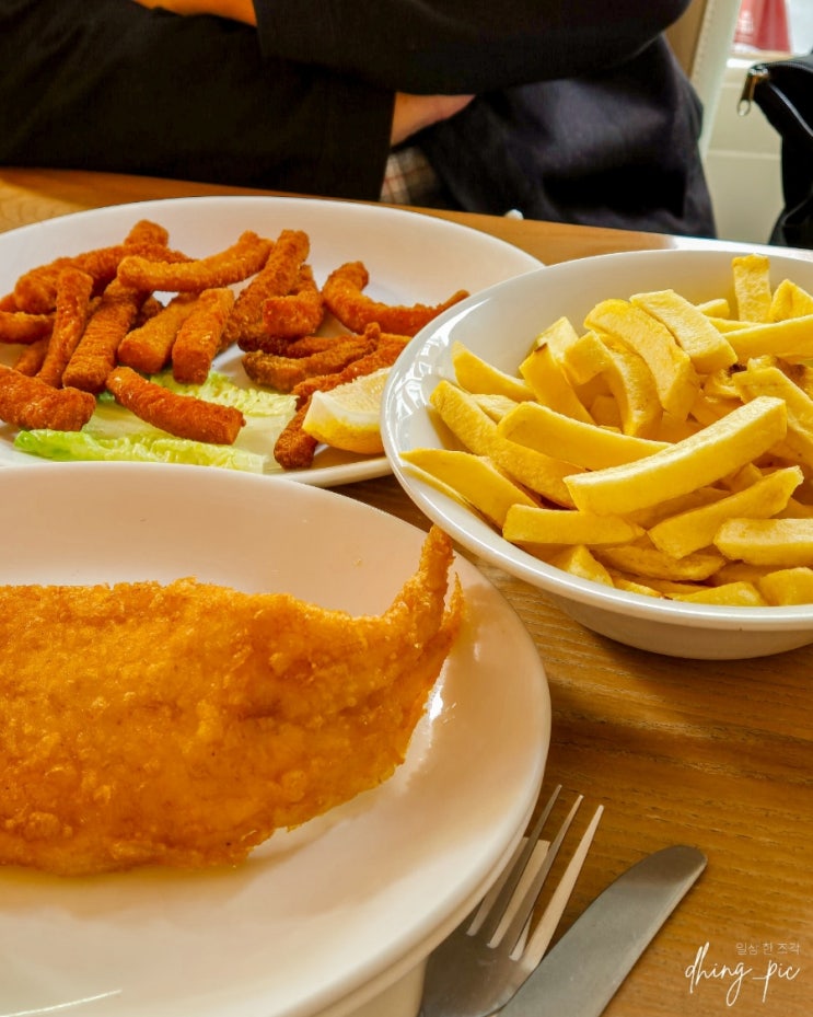 런던여행 | 100년 된 피쉬앤칩스 맛집 더 골든 하인드(The Golden Hind)