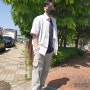 에스티코 STCO 여름 오버핏 셔츠, 모던한 남자 반팔 셔츠 코디 착용 후기