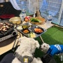 용인 모현 고고캠 : 강아지동반 캠핑컨셉 바베큐