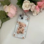 [느랑] 곰랑이 투명케이스 아이폰15 귀여운 곰돌이 디자인 예쁜 그립톡 추천