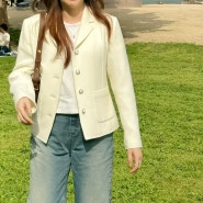 여자 봄자켓 트위드 자켓 :: 투아모트(toamott), Bella tweed jacket 내돈내산 후기