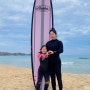 고성 서핑 송지호해수욕장 아나하서프 인생첫서핑 대만족