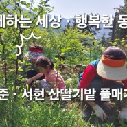 김민준, 김서현 꽃마을 텃밭 자연체험