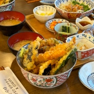 제주 애월읍 맛집/ 잇칸시타, 일본 가정식 한상차림 텐동정식