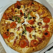 2001아울렛 분당점 지하 피자테이크아웃 전문점 PizzaMall Togo 아메리칸수프림 후기(분당 피자포장, 미금역 피자테이크아웃, 미금 가성비 피자 맛집, 피자몰투고메뉴&가격)