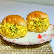 모닝빵 햄치즈 에그마요 샌드위치 만드는법 칼로리, 계란 샌드위치를 도시락으로!