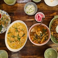 강남 파파야리프 신논현 태국 음식 팟타이 맛집