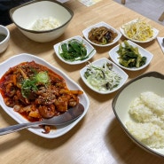 동인천역 맛집 :: 쭈삼정식 후기_ 용동국수&쭈꾸미