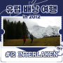 [여행] 23일간의 유럽배낭여행 in 2012 #12 인터라켄 ②