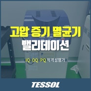 [TESSOL] Autoclave IQ, OQ, PQ 밸리데이션