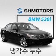 [SH모터스]기억해 두어야 할 라디에이터 결함 증상! BMW 530i 냉각수 누수 정비 _ 엔진과열 오버히트
