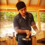 '24.5.7 Hami Garage TV - Making a carpenter's wooden greenhouse. / 캠핑장 작업 일상 3
