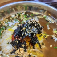 양산 덕계 종합상설시장 맛집 <사리원> 푸짐한 잔치국수와 감칠맛 나는 김밥