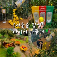 타이거 라들러 비닐하우스 서울숲 팝업 현장방문 후기