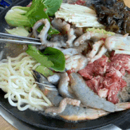 김포 낙지 맛집 대명조방낙지 살아있는 산낙지와 푸짐한 반찬이 최고