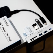 오리코 USB 허브 추천, 유전원은 아니지만 편리한 데스크탑 멀티허브