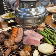 이천 고기 맛집 : 도드람바베큐하우스, 맛난 고기와 훌륭한 상차림