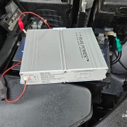 차량용 커패시터 찐 사용 후기 에너펄스 피크파워캡