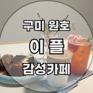 구미 고아 원호 새로오픈한 신상 카페 디저트 맛집 이플