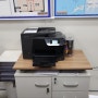 OO공인중개사사무소에 팩스복합기 HP 8710 무한잉크 임대설치하였습니다.