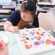 대방동 미술학원 아틀리에휴 가정의달 명화 시계만들기 수업
