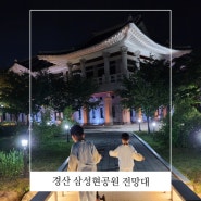 경산 아이와 가볼만한곳 삼성현 역사문화공원 전망대 야경