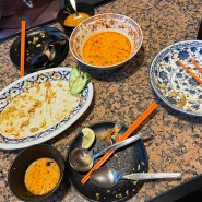 해운대 달맞이 맛있는 태국요리전문점"달타이"여자 2명에서 4가지 요리 맛있게 시켜먹어보기