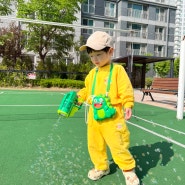 33개월 아기 발달(첫 해외여행, 반려동물입양, 텃밭가꾸기, 어린이날)