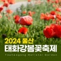 2024 울산 태화강 국가정원 봄꽃축제 기본정보 행사일정 개막식 공연 전시 체험 참여 프로그램