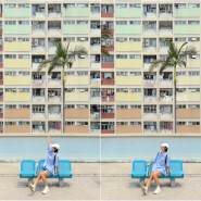 홍콩자유여행 무지개아파트로 유명한 초이홍아파트에서 인생샷 남기기(침사추이에서 가는 법)