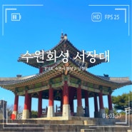 수원화성 성곽길 산책, 팔달산 정상 서장대 포토존 정보!