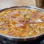 인천시청 맛집 햄이 듬뿍들어있는 부대전골이 맛있는 부대옥 인천시청점