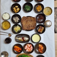 순천 금빈회관 | 돼지떡갈비 한정식 가성비 맛집