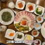 고잔동 모임장소 홍어한상 맛이 좋았던 국내산 홍어삼합