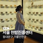 서울한방진흥센터 주차 약초족욕 약령시 한의약 박물관 이색체험