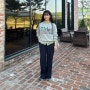 테켓 플랜 롱슬리브 티셔츠 Melange Gray 온도별 옷차림 레이어드 코디