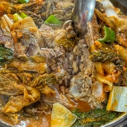 성남 상대원의 오래된 감자탕집 '사거리 감자탕'