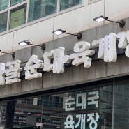 [서울] 이수역 담소 순대국밥
