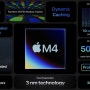 애플, 10코어 CPU와 10코어 GPU를 탑재한 M4 칩 출시