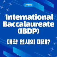 [대입] 성공적인 대학교 입시를 위한 International Baccalaureate (IBDP) 커리큘럼!