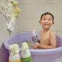 목욕놀이장난감 짐플리키즈 유아버블클렌저 버블건으로 즐거운 목욕시간♡