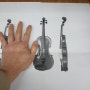 미니어처 바이올린,비올라,콘트라베이스 제작,