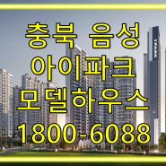 충북 음성 아이파크 아파트 분양 정보