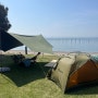 홍성 죽도 백패킹 :: 배로 10분안에 들어가는 섬 바다 캠핑장(배 시간 안내, 매점 정보 등)