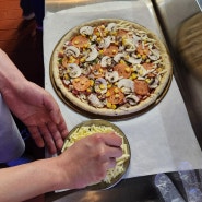 용인 카페퐁트 내맘대로 피자 :: 어린이날 더 행복한 어른이의 피자만들기 ::