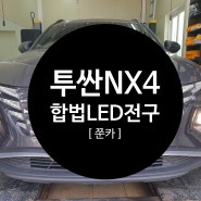 합법 LED 라이트 "투싼 NX4" / 원주 제천 충주 여주 홍천