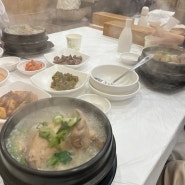 (대구 동구) 신서혁신도시 보양식 삼계탕 찐 맛집 청송약수삼계탕