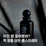 이런 향 맡아봤어요? '먹'향을 담은 룸스프레이