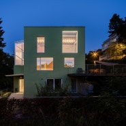 풍광을 닮고 풍경을 담다. Green House by Aoc architekti