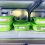 냉장고정리 팁 반찬통세트 야채통 데비마이어 밀폐용기